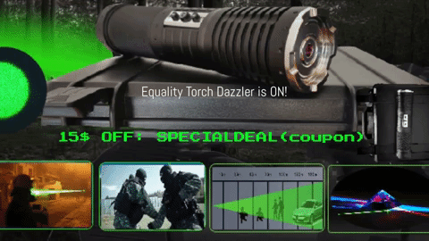 Equality torch laser dazzler TORCH, JETLASERS
