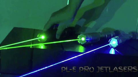 handheld blue lasers and green lasers at JETLASERS.ORG
